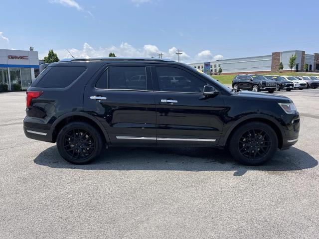 2019 Ford Explorer — rear three-quarter view
