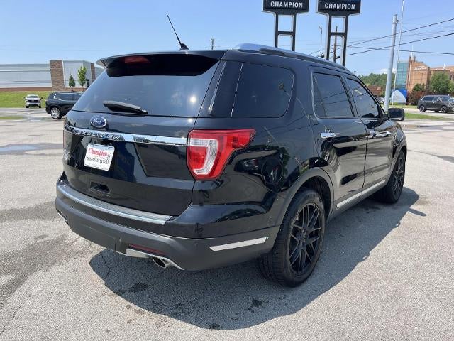 2019 Ford Explorer — interior view