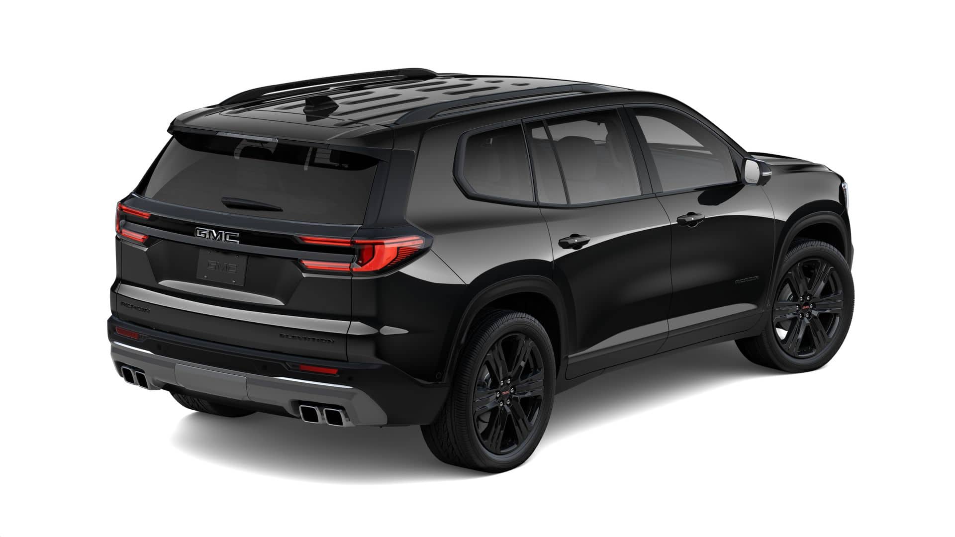 2026 GMC Acadia — rear three-quarter view
