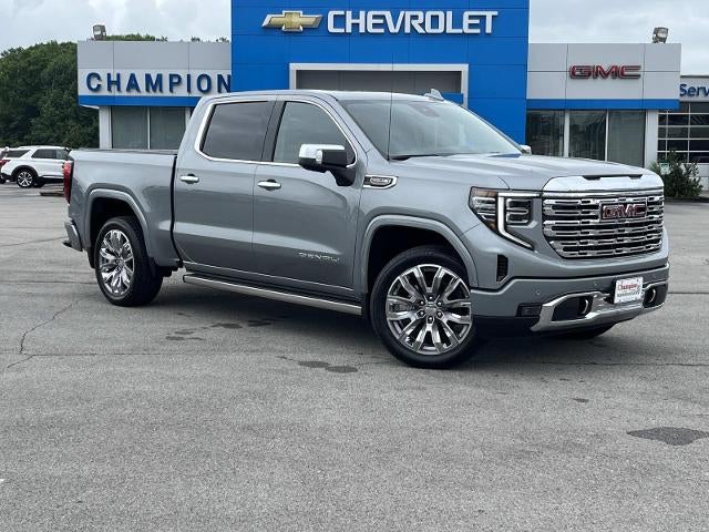 2026 GMC Sierra 1500 Denali in Sterling Metallic — front three-quarter view
